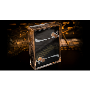 Limited Edition Cherry Casino Gilded (Monte Carlo Black and Gold) Numbered Seals Playing Cards by Pure Imagination Projects