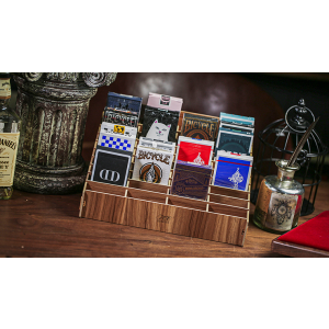 Wooden (Large- 40 Decks) Playing Card Display by TCC