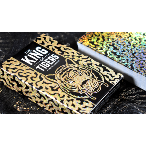 King Of Tiger Playing Cards by Midnight Cards