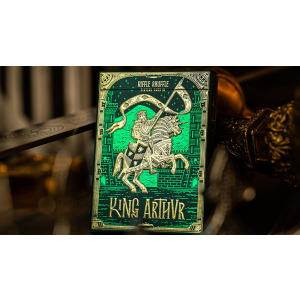 King Arthur (Emerald Saga) Playing Cards by Riffle Shuffle