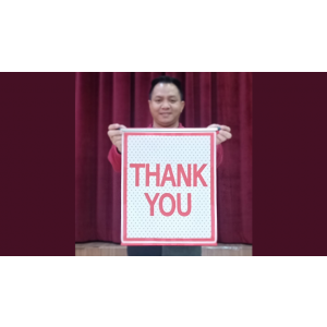 Amazing Banner (Thank You) by JL Magic - Trick