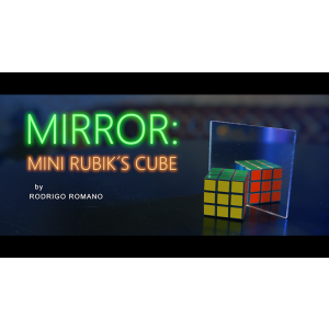 Mirror Mini Rubik Cube (Gimmick and Online Instructions) by Rodrigo Romano - Trick