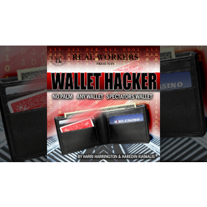 Wallet Hacker RED (Gimmicks and Online Instruction) by Joel Dickinson - Trick
