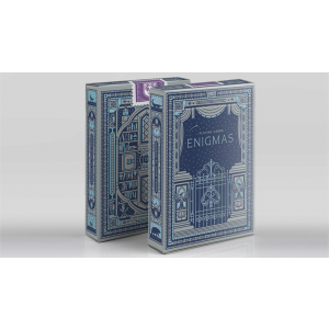 ENIGMAS Puzzle Hunt (Blue) Playing Cards