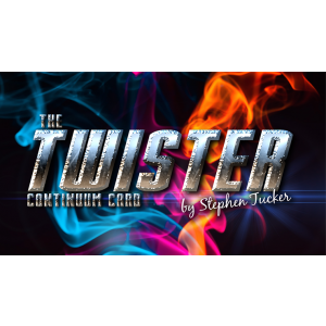 The Twister Continuum Card Blue (Gimmick and Online Instructions) by Stephen Tucker - Trick
