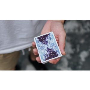 Fluid Art Blue (Cardistry Edition) Playing Cards