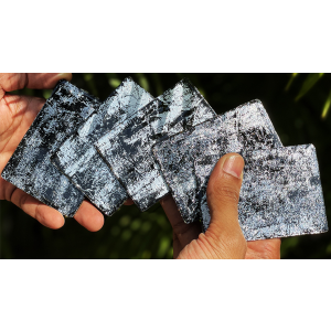 Stardust - Retro Trainers (Silver Flake) by Magic Encarta - Trick