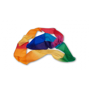 Multicolor Silk Streamer 4 inch by 15 feet from Magic by Gosh - Trick