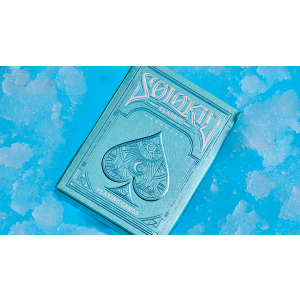 Solokid Cyan Playing Cards by SOLOKID Playing Cards