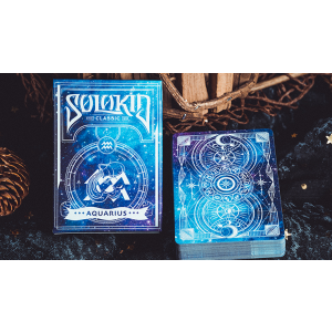 Solokid Constellation Series V2 (Aquarius) Playing Cards by Solokid Playing Card Co.