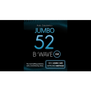 52 B Wave Jumbo 2.0 (Gimmicks and Online Instructions) by Vernet Magic - Trick