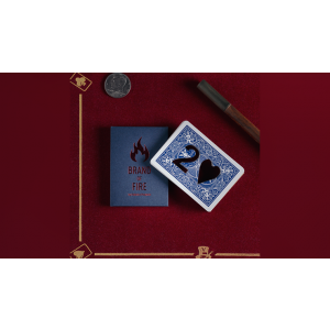 BRAND OF FIRE / BLUE(Gimmicks and Online Instructions) by Federico Poeymiro - Trick