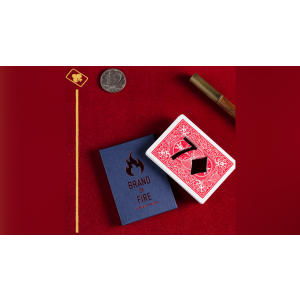 BRAND OF FIRE / RED (Gimmicks and Online Instructions) by Federico Poeymiro - Trick