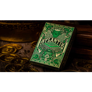 Atlantis Rise Edition Playing Cards by Riffle Shuffle