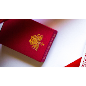 Red Knights Playing Cards