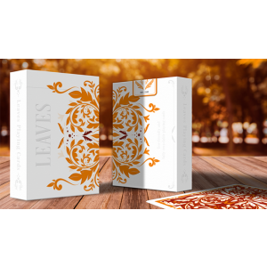 Leaves Autumn Edition Collector's (White) Playing Cards by Dutch Card House Company