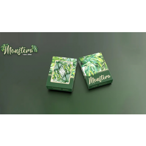 Monstera (Green) Playing Cards by TCC Presents