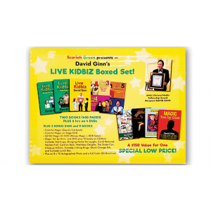 LIVE KIDBIZ BOXED SET by David Ginn - Book