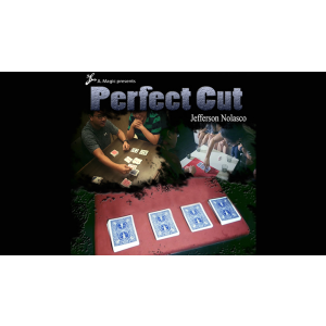 Perfect Cut Gimmick Deck by Jeff Nolasco and JL Magic - Trick