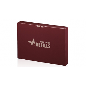 Refill Butterfly Cards Red 3rd Edition (2 pack) by Ondrej Psenicka