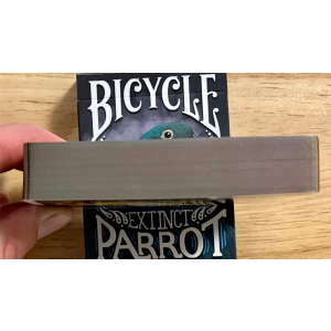 Gilded Bicycle Parrot Extinct Playing Cards
