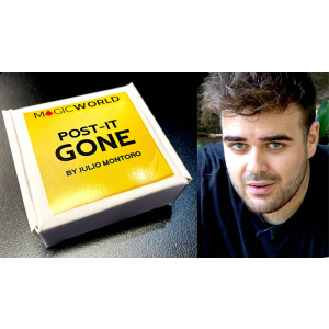 POST IT GONE (Gimmicks and Online Instructions) by Julio Montoro  and MagicWorld - Trick