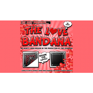 LOVE BANDANA by Lee Alex - Trick