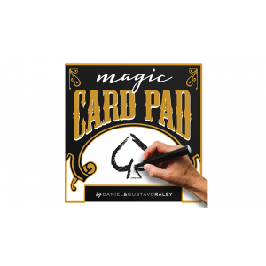 CARD PAD BLUE (Gimmicks and Online Instructions) by Gustavo Raley - Trick