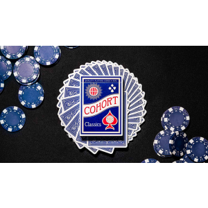 Blue Cohorts (Luxury-pressed E7) Playing Cards