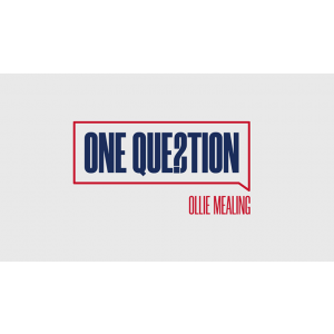 One Question (Gimmicks and Online Instructions) by Ollie Mealing - Trick