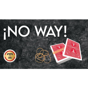 No Way! (Gimmicks and Online Instructions) by Marcel and Tango Magic - Trick