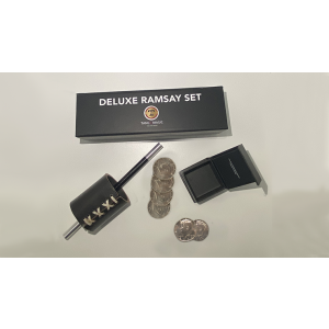 Deluxe Ramsay Set Half Dollar (Gimmicks and Online Instructions)  by Tango - Trick