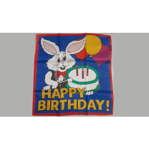 Happy Birthday Silk (36 in) by Ginn and Goshman