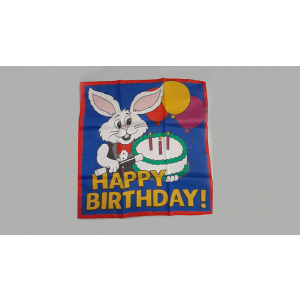 Happy Birthday Silk (18 in) by Ginn and Goshman