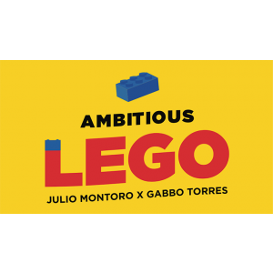 AMBITIOUS LEGO (Gimmicks and Online Instructions) by Julio Montoro and Gabbo Torres - Trick