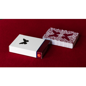 Svengali Butterfly Playing Cards Version 2 (Red) by Ondrej Psenicka