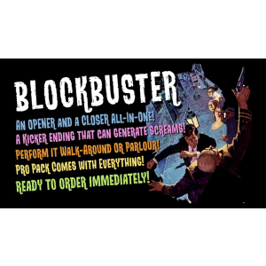 Blockbuster (Gimmicks and Online Instructions) by Bill Abbott - Trick