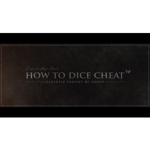 Limited How to Cheat at Dice Yellow Leather (Props and Online Instructions)  by Zonte and SansMinds - Trick