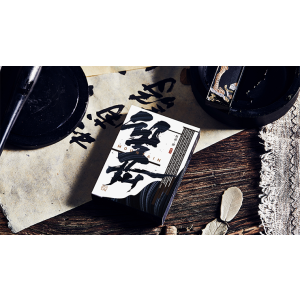 Mountain Wang Yue (Black) Playing Cards by Bocopo