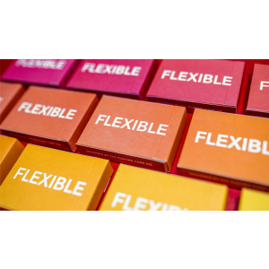 Flexible Gradient Orange Playing Cards by TCC