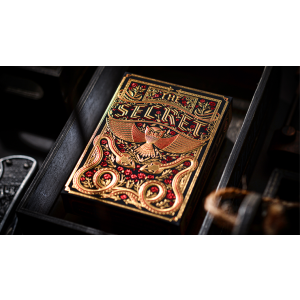 The Secret (Scarlet Edition) Playing Cards by Chamber of Wonder