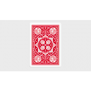 Tally Ho Fan Back Gaff Pack Red (6 Cards) by The Hanrahan Gaff Company