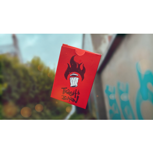 Trash & Burn (Red) Playing Cards by Howlin' Jacks