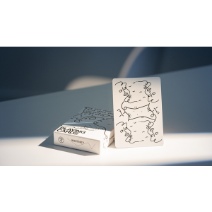 Shantell Martin (White) Playing Cards by theory11