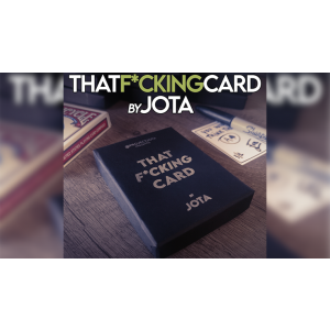 That f*cking card (Gimmick and Online Instructions) by JOTA - Trick