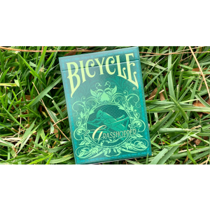 Grasshopper Dark (Jade) Playing Cards