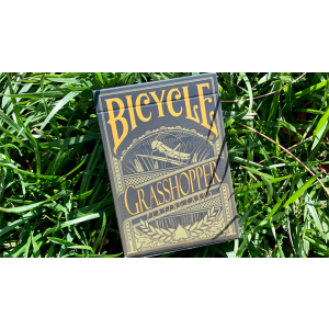 Grasshopper Light (Olive) Playing Cards