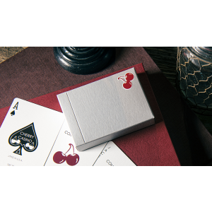 Cherry Casino House Deck (McCarran Silver) Playing Cards by Pure Imagination Projects