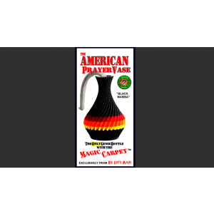 The American Prayer Vase Genie Bottle BLACK MAMBA by Big Guy's Magic- Trick