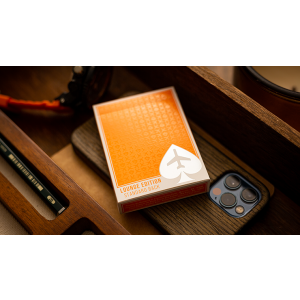 Lounge Edition in Hangar (Orange)  by Jetsetter Playing Cards